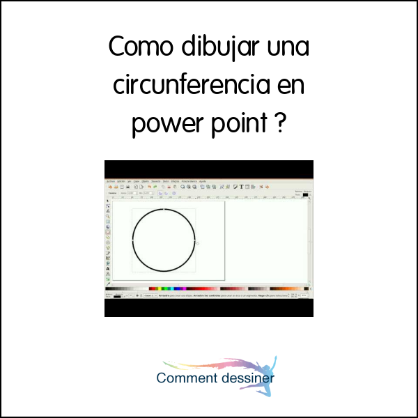 Como dibujar una circunferencia en power point